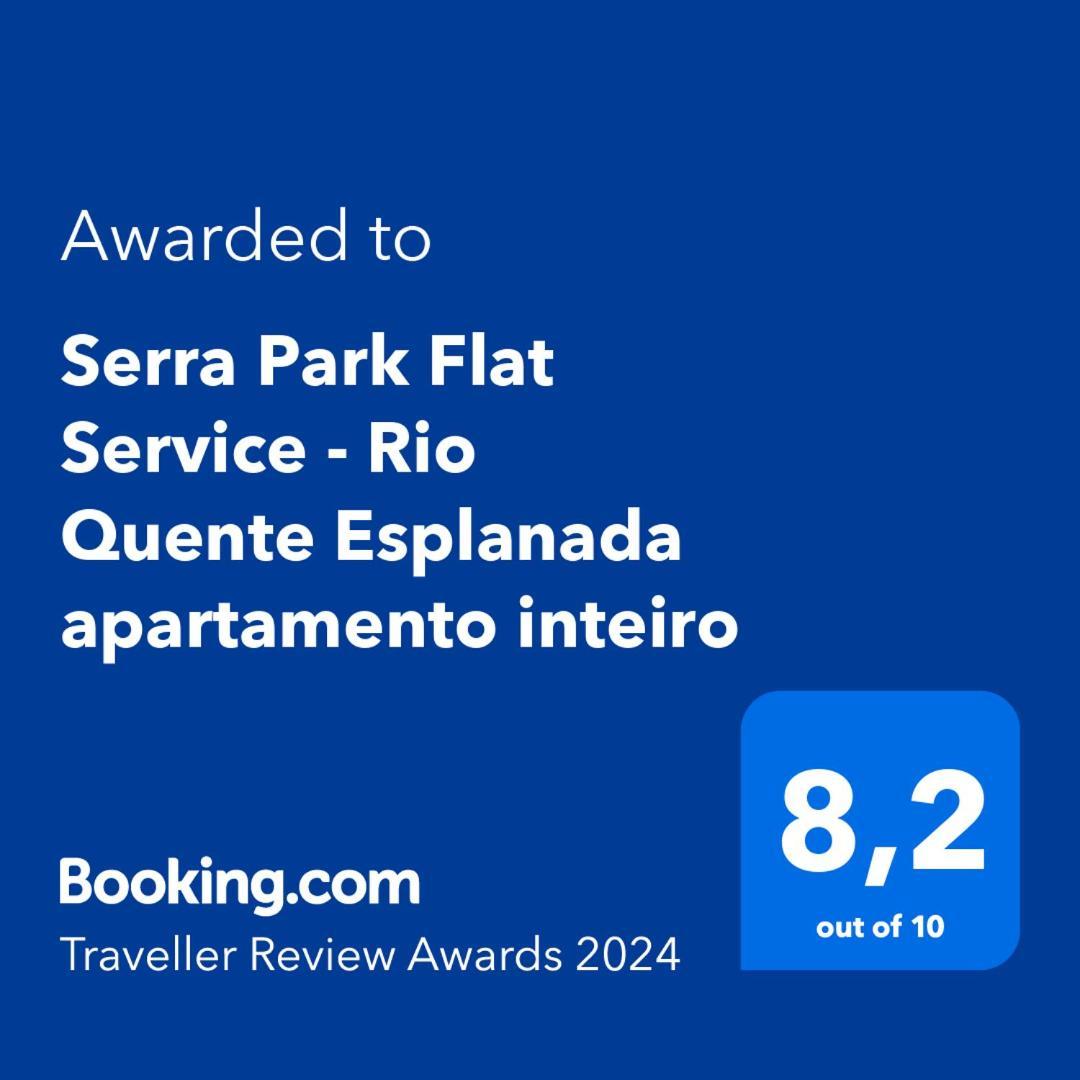 Serra Park Flat Service - Rio Quente Esplanada Apartamento Inteiro Roupas De Cama A Parte Apartamento Exterior foto