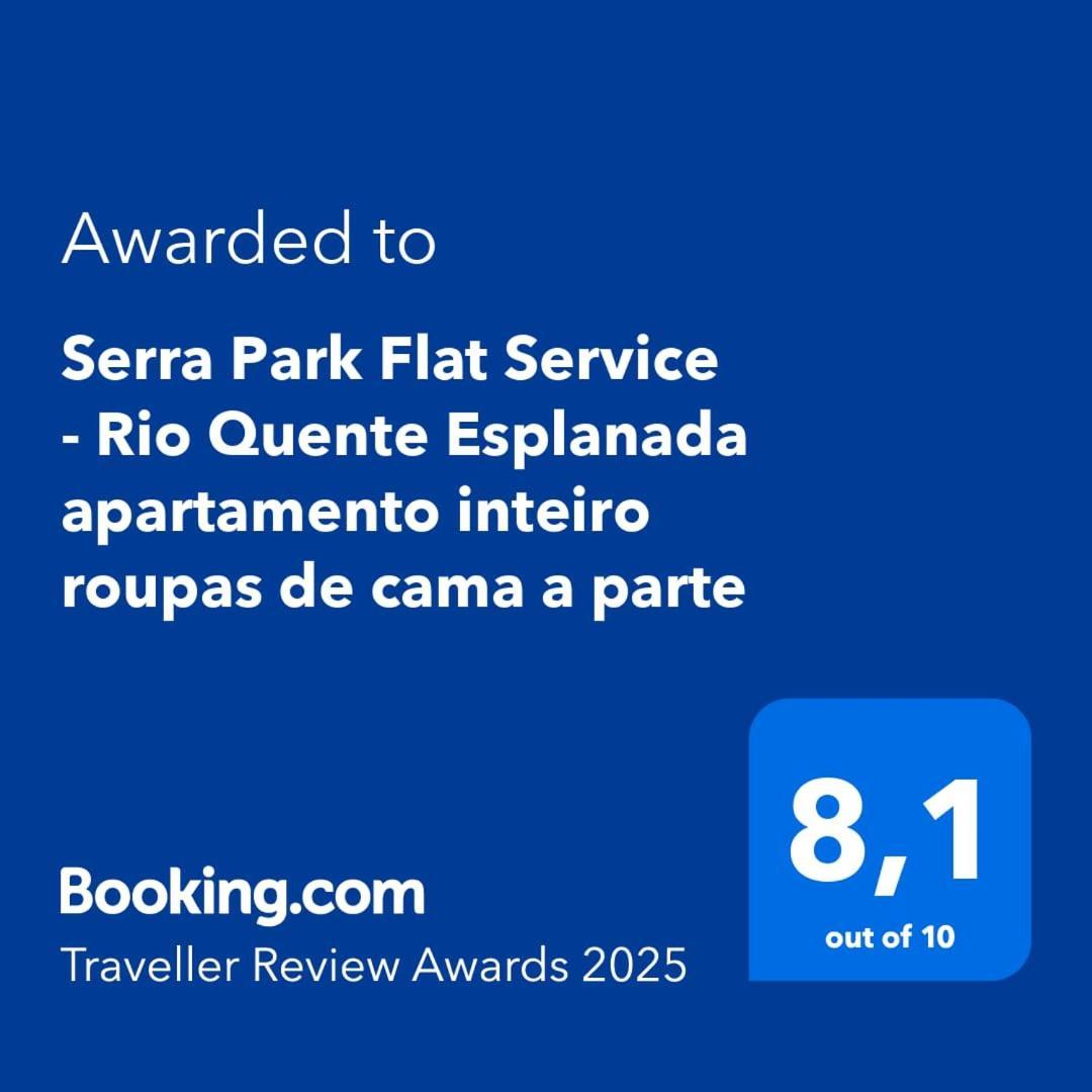 Serra Park Flat Service - Rio Quente Esplanada Exterior foto